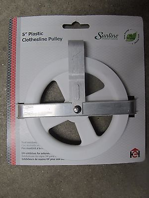 #ad Clothesline Pulley 5quot; Diameter #250 NEW
