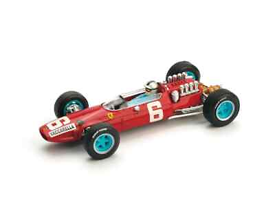 #ad Ferrari 158 F1 12º Gp. Italy Nº6 Nino Vaccarella 1965 Brumm 1 43 W Pilot