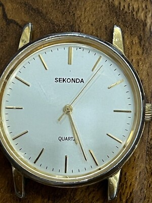 #ad Vintage Sekonda Quartz Gents Watch Head Working GBP 14.99