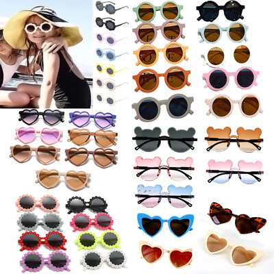 #ad Baby Kids Boys Girls Sunglasses Toddler Children UV400 Frame Goggles Outdoor NEW