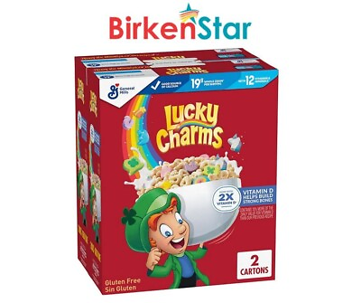 #ad Lucky Charms with Marshmallows 46 oz. 2 pk. Great Price