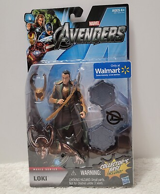 #ad Marvel Loki 6quot; Action Figure Movie Series Avengers Walmart Hasbro