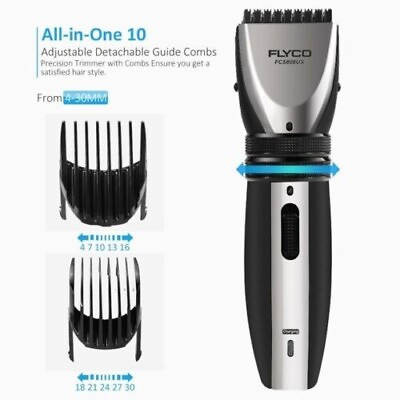 #ad Flyco Cord Cordless Hair Cutting Kit Barber Clippers Waterproof Hair Trimmers