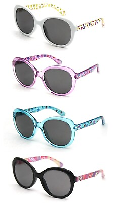 #ad Kids Children Toddlers Girls Flower print Sunglasses Lead Free UV400