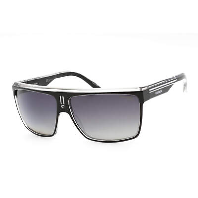 #ad Carrera Men#x27;s Sunglasses Black White Plastic Aviator Frame CARRERA 22 S 0P56 WJ