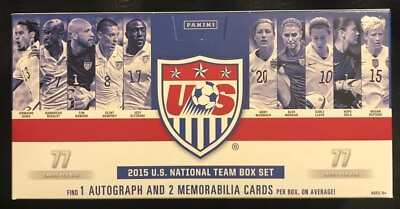 #ad 2015 Panini US Soccer Mens And Womens National Team Box Set