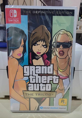#ad Grand Theft Auto: The Trilogy The Definitive Edition Nintendo Switch NEW