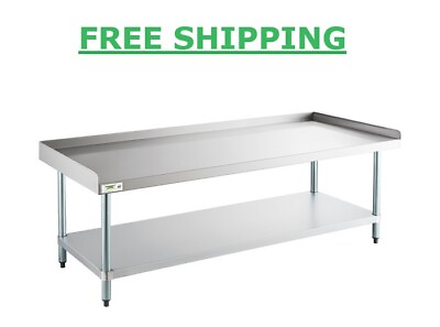 #ad Regency 30quot; x 72quot; Stainless Steel NSF Equipment Stand Commercial Work Prep Table