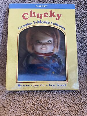 #ad Chucky Complete 7 movie Collection Blu ray Brand New Sealed