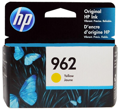 #ad HP 962 3HZ98AN Yellow Ink Cartridge New Genuine