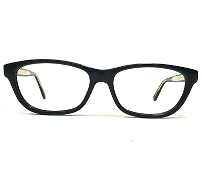 #ad Gucci Eyeglasses Frames GG0315O 001 Black Gold Oval Cat Eye Full Rim 54 19 140