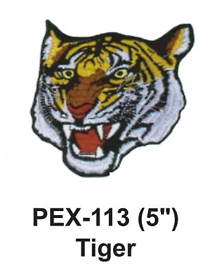 #ad TIGER II Embroidered Animal Patch 5quot;