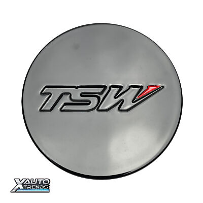 #ad TSW Wheel Center Cap Gloss Black PCC43 T CCAUT T