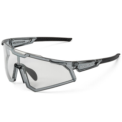 #ad ROCKBROS Photochromic Goggle Cycling Sunglasses Sport Road Mountain Bike Glasses