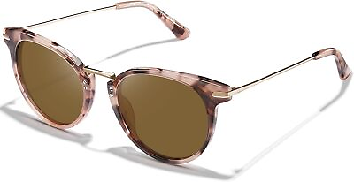#ad CARFIA Small Polarized Sunglasses for Women Hand crafted Acetate Frame Fashion R