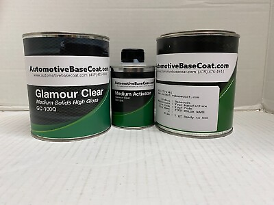 #ad TOYOTA BASECOAT PICK YOUR COLOR 1 QT Ready to Spray Paint w Clear Kit