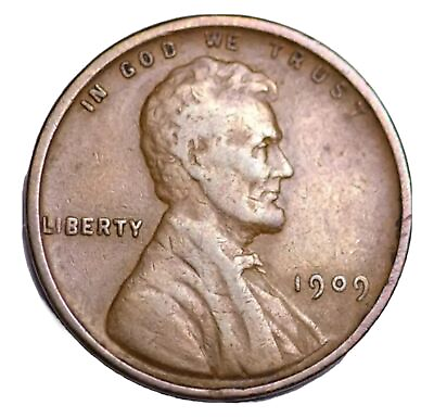 #ad 1909 P VDB Better Lincoln Wheat Cent “Best Value On eBay“ Free Samp;H W Tracking