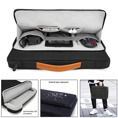 #ad 13quot; 14quot; Laptop Handbag Sleeve Case Carrying Bag For Macbook Air Pro Lenovo Dell