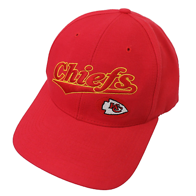 #ad Vintage Kansas City Chiefs NFL Licensed Twins Enterprise Strapback Hat