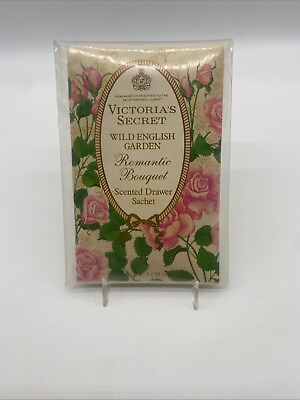 #ad Victoria Secret Romantic Bouquet Pair Of Scented Drawer Sachets Scented in Tact $11.00