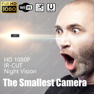 #ad 1080P Mini WiFi Camera PIR Motion Detection HD Night DVR Home Security Nanny Cam