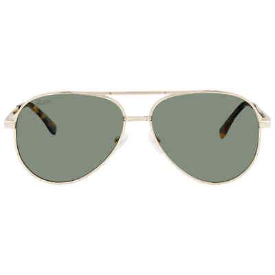 #ad Lacoste Polarized Green Pilot Unisex Sunglasses L233SP 714 60 L233SP 714 60