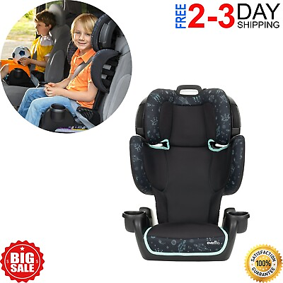 #ad Convertible Car Seat 2 In 1 Safety Booster Toddler Travel Chair Adjustable