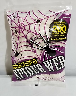 #ad Kangaroo Super Stretchy Spider Web indoor Outdoor 200 sq ft $11.95