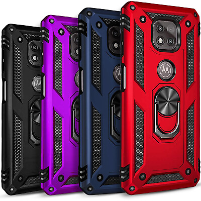 #ad For Moto G Power 2021 2022 Case Phone Cover Kickstand Tempered Glass Screen $8.99