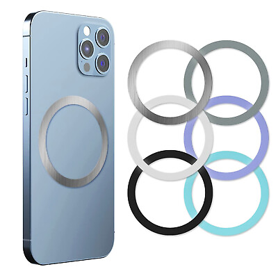 #ad Adhesive Metal Ring Sticker Mag Ring Circle for Phone Mag Safe Wireless Charging