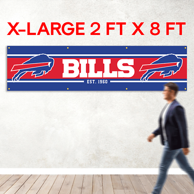 #ad Buffalo Bills Football Fans 2x8 ft Banner Flag You Are In Country Gift