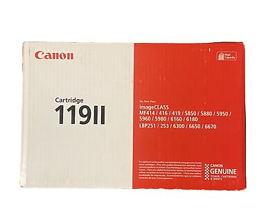 #ad Canon 11911 Genuine High Yield Laser Toner Cartridge BRAND NEW Sealed