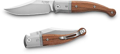 #ad LionSteel Knives Gitano Slip joint GT01 ST Niolox Stainless Santos Wood