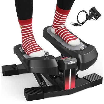 #ad Stepper Machine with Resistance Band Home Cardio Exercise
