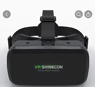 #ad IPHONE And Android 3D Virtual Reality Headset With Remote Control