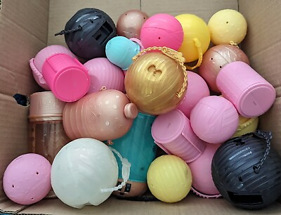 #ad Lot of LOL Surprise 25 EMPTY Balls Capsules Cases Various Sizes **EMPTY NO Dolls