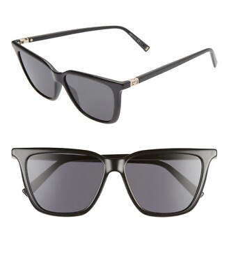 #ad Givenchy GV7160 S 807IR 55mm Cat Eye Sunglasses Black Grey Italy NEW IN BOX