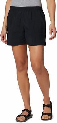 #ad NWT Columbia Women#x27;s Sandy River Shorts 3quot; Women#x27;s Size L Black $24.99