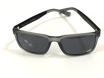 #ad FLOATS F4327 Polarized Sunglasses GRAY BLACK Great condition