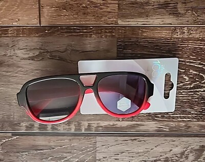 #ad Disney Sunglasses Adult Mickey Red Shatter Resistant Sunglasses 100% UV Protect