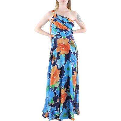 #ad Lauren Ralph Lauren Womens Zurinda Chiffon Evening Dress Gown BHFO 4432