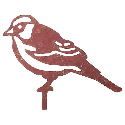 #ad 1PC Creative Steel Silhouette Birds Garden Iron Art Bird Decor Metal Woodpecker