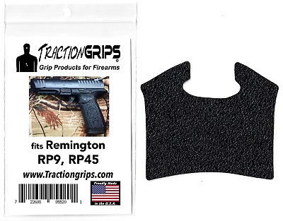 #ad Tractiongrips textured rubber grip tape overlay for Remington RP9 RP45 grips