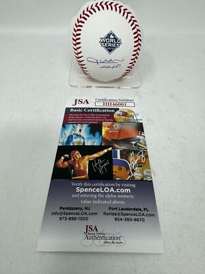 #ad Juan Soto Washington Nationals Signed Autographed World Series Baseball JSA