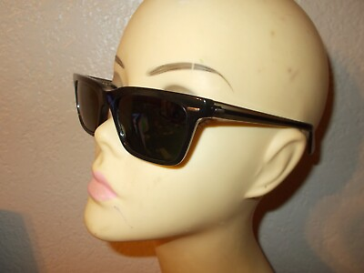 #ad Oliver Peoples OV 5388SU 1665P1 Gray Frame Green Glass Polarized Sunglasses