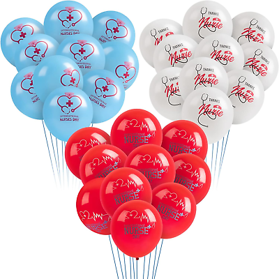 #ad Nurse Balloons Nurses Rn Balloons 30 Pcs Nurses Week Balloons Decorations fo