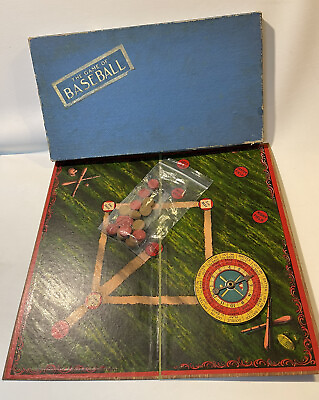#ad Circa 1900 McLoughlin Brothers quot;BaseBall Gamequot; Board Game Complete EX Condition