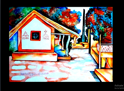 #ad Handmade Paintings Made and Signed By World Famous Artist Nidhi Bandil Agarwal