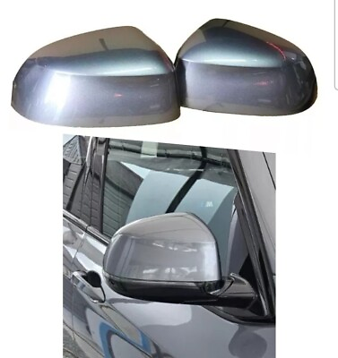 #ad For BMW X5 F15 X6 F16 2014 2018 OEM Side Door Mirror Cover Pair COLOR A52