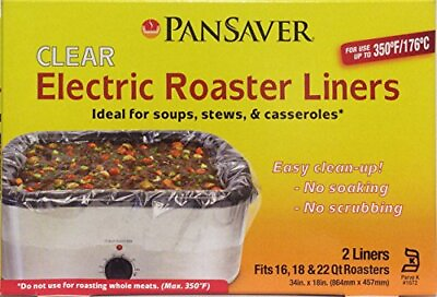 #ad Electric Roaster Liners. Fits 16 18 22 Quart Roasters 10 Pack of Liners 5 b...